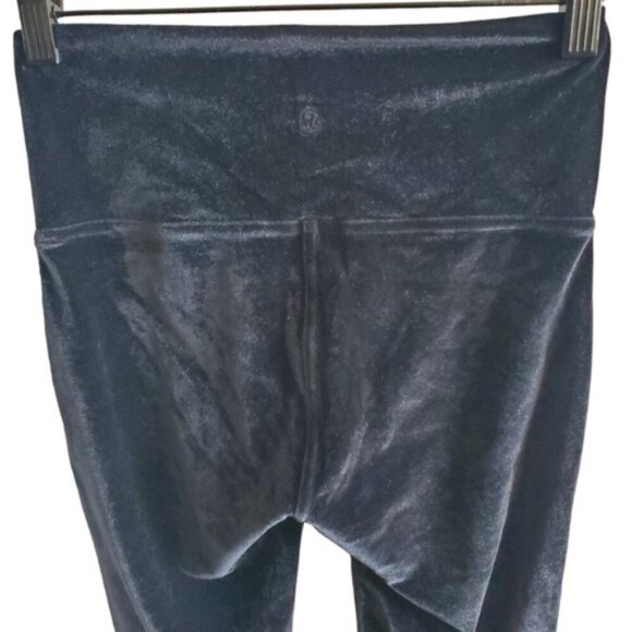 Lululemon Wunder Lounge High-Rise Black Velvet Tight Size 6 - Picture 4 of 7